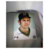 1982 Brewers Autographed photo-Don Money
