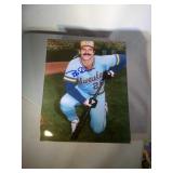 1982 Brewers Autographed photo-Bob Skube