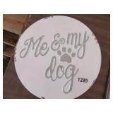 6 METAL WALL DECOR SIGNS