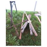 2 HEDGTRIMMERS, PRUNING SHEAR, 4-WAY