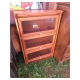 SMALL 3 SECTION MODERN STACKING BOOKCASE 24"X36"