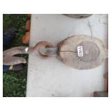 SINGLE ROPE PULLEY 22"