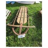 WOODEN RUNNER SLED 53"