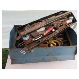 METAL TOOL BOX & CONTENTS