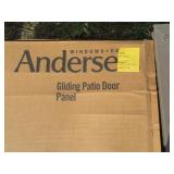 2 ANDERSEN GLIDING PATIO DOOR PANELS