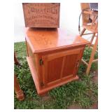ONE DOOR END TABLE 20" X 26"