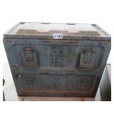 50 CAL METAL AMMO BOX 1952