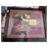 2 FISHING PRINTS - LIGHTS UP - BACKS RIPPED