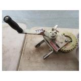 BOAT TRAILER WINCH