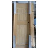 28" PINE DOOR SLAB IN CASING