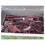 WOODEN BOX, MISC TACK