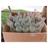 22 MISC BEER BOTTLES
