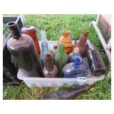 MISC GLASS BOTTLES