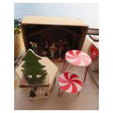 NATIVITY SET,STOCKING HOLDER, ETC