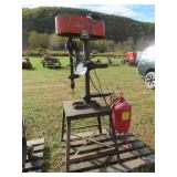 DRILL PRESS ON METAL STAND