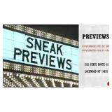 PREVIEW DATES / TIMES / LOCATIONS