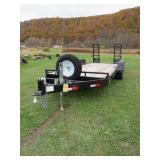 2012 BRI-MAR EQUIPMENT TRAILER 82" X 18
