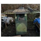 GRIZZLY TABLE SAW MODEL NO. G1022