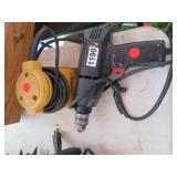 3/8" DRILL, DEWALT PALM SANDER
