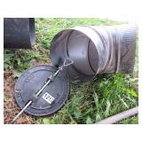 PC STOVEPIPE, ELBOW, DAMPER