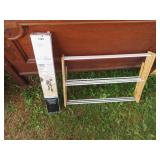 2 DRYING RACKS - 1 NEW IN BOX