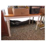 Wooden Kitchen Table w/ 2 Chairs