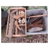 Antique Tools, Brass, Insulators,Etc