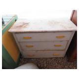 3 Drawer Wooden Dresser