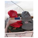 Lot of Old Advertisement Hats