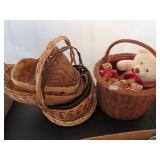 Assortment of Wicker Baskets