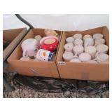 2 Boxes of coffee Mugs Etc