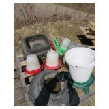 Lot of Waterers and Feeders