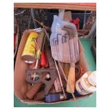 Alan Wrenches, Screw Drivers, Level, Tape Measure