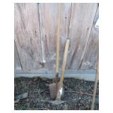 Round Point Shovel and Pick