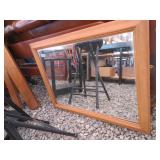 Wooden Frame Mirror 24x32in