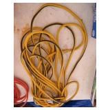 Yellow and Black Extension Cord
