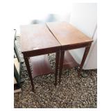 Pair of Depression End Tables