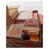 4 Boxes of Puzzles Some New