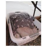 Laundry Basket & Sheets