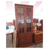 4 Door Pine Hutch 32x78x17