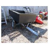 Metal Yard Dump Cart