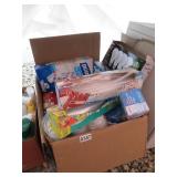 Lg Box of Storage Bags and Wrap