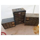 3 Plastic Organizers