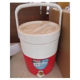 Coleman Water Jug & Plastic, Paper Utensiles