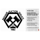 AUCTION TERMS - PLEASE REVIEW