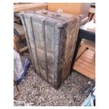 Antique Flat Top Trunk