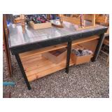 Homemade Wooden Table Vintage Sutter Top 56x32x30