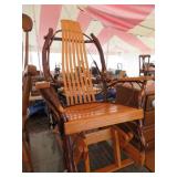 Wooden Adirondacks Platform Rocker