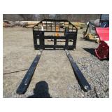 New Quick Attach 60" Pallet Forks