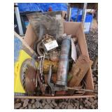 Saw Blades, Grease Gun, Misc Hardware